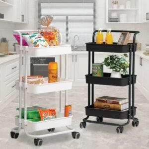 3 LAYER MULTIPURPOSE TROLLEY RACK